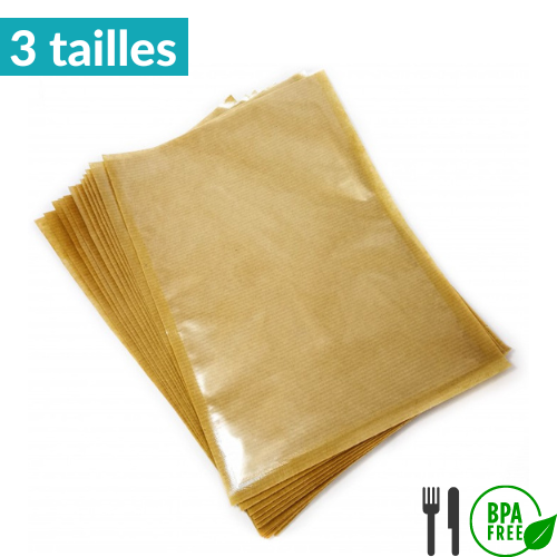 Sacs sous vide en kraft
