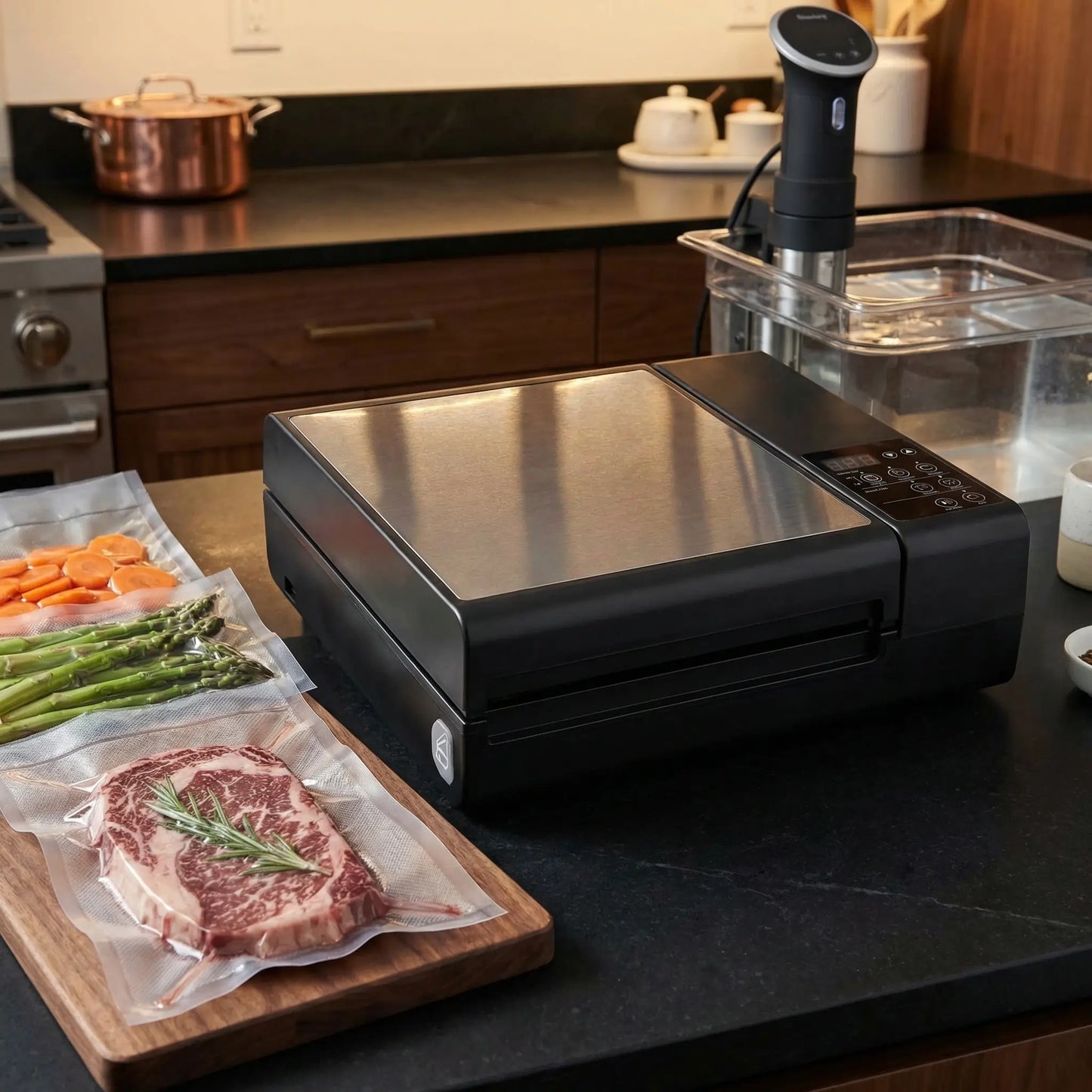 Machine Sous Vide à Cloche Compacte