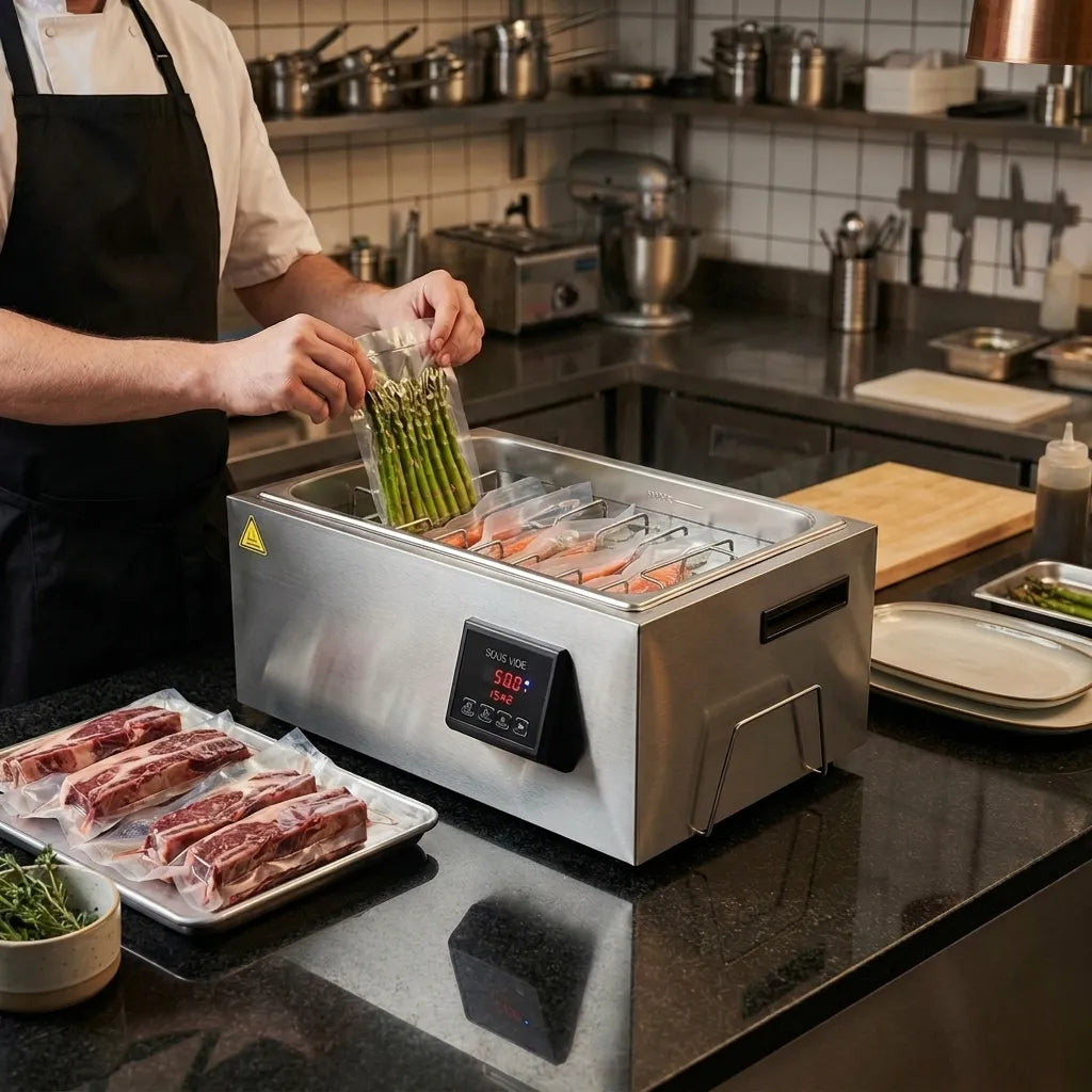 Bain-Marie Sous Vide Gastronorme (28L) - Grande Capacité
