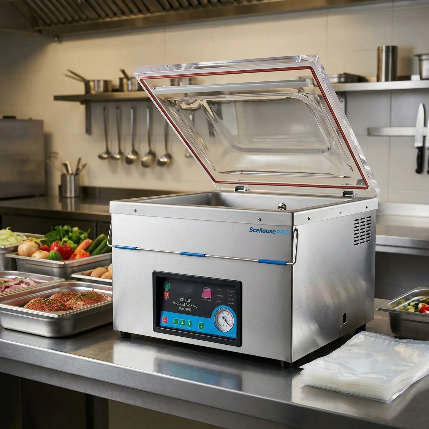 Machine Sous Vide à Cloche 50 cm - Pompe 20 m³