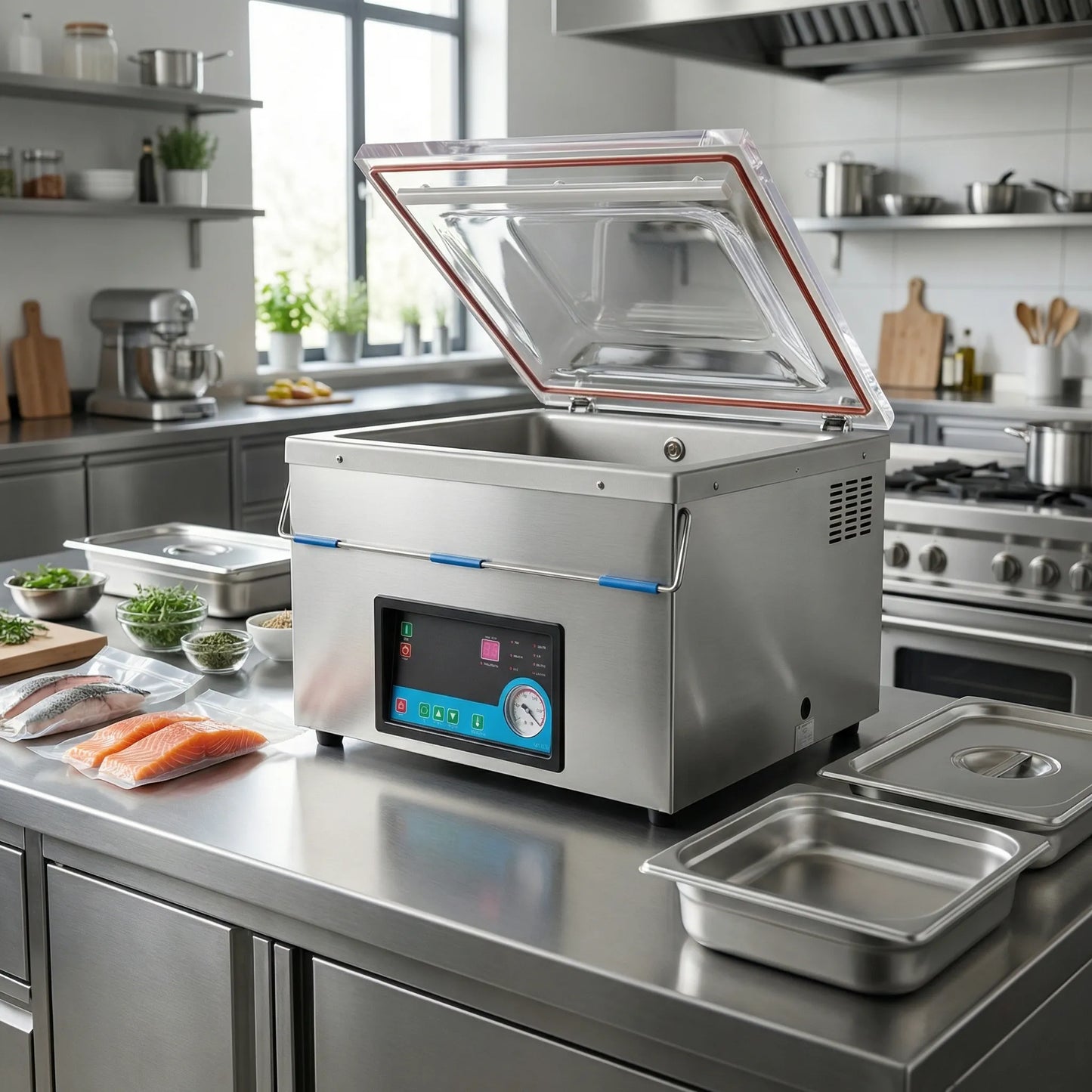 Machine Sous Vide à Cloche 50 cm - Pompe 20 m³
