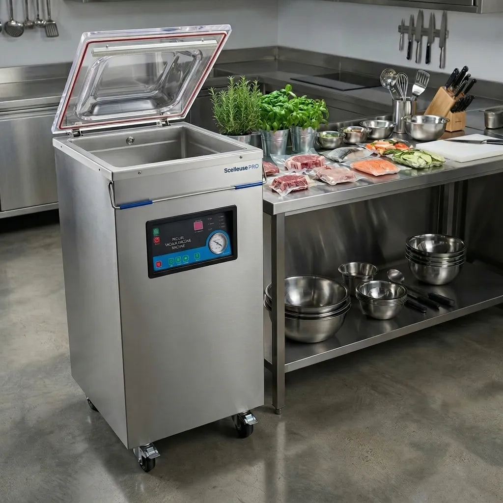 Machine Sous Vide à Cloche sur Roues 40 cm - Pro