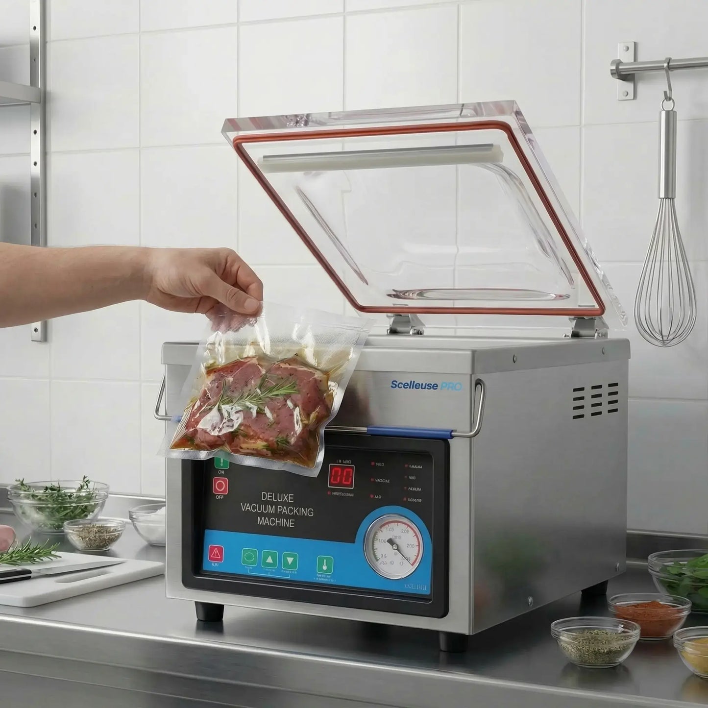 Petite Machine Sous Vide à Cloche 26 cm - Pro