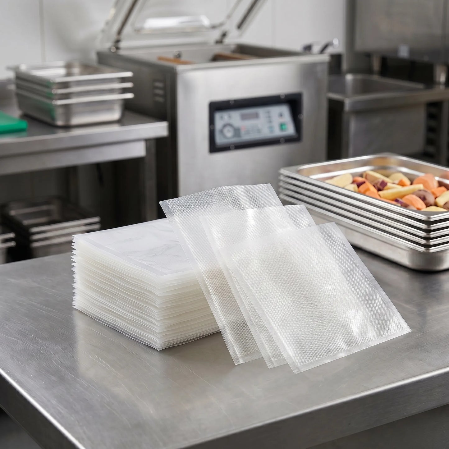 Sacs sous vide gaufrés 250x350mm