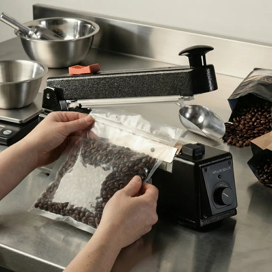 Soudeuse à impulsion manuelle avec cutter